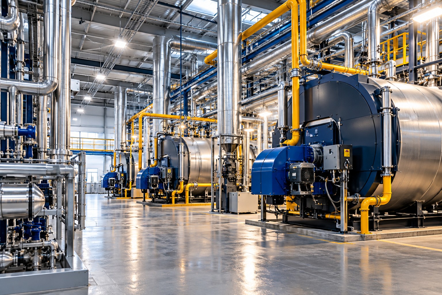 Energy-intensive industrial manufacturing